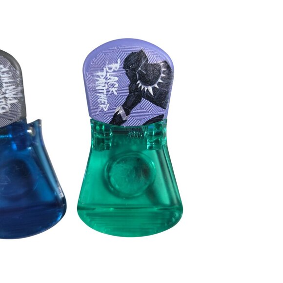 Marvel Black Panther Magnetic Clips Set Of 4 Multicolor Office Kitchen superhero - Picture 5 of 7